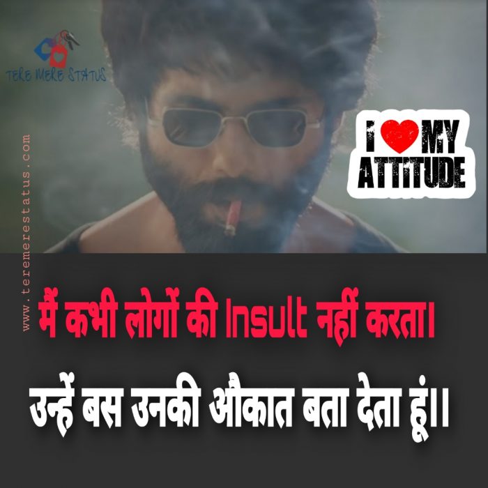 desi attitude status in hindi