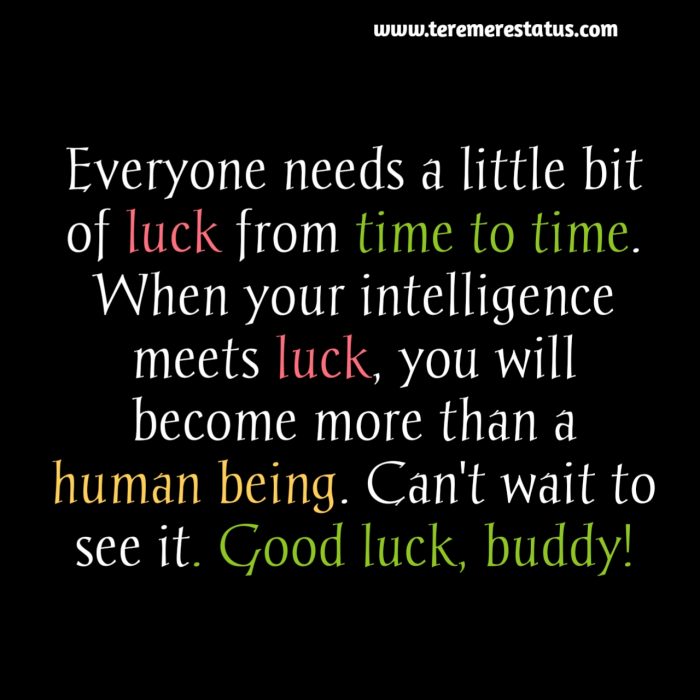 Good Luck Quotes