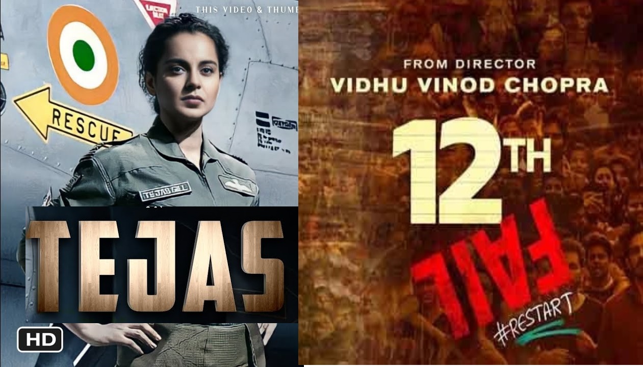 Box Office Collection fight between 12th Fail vs Kangana Ranaut's Tejas