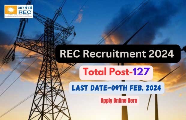 REC Ltd Recruitment 2024, Apply online for REC jobs,Assistant Manager jobs,Finance & Accounts recruitment